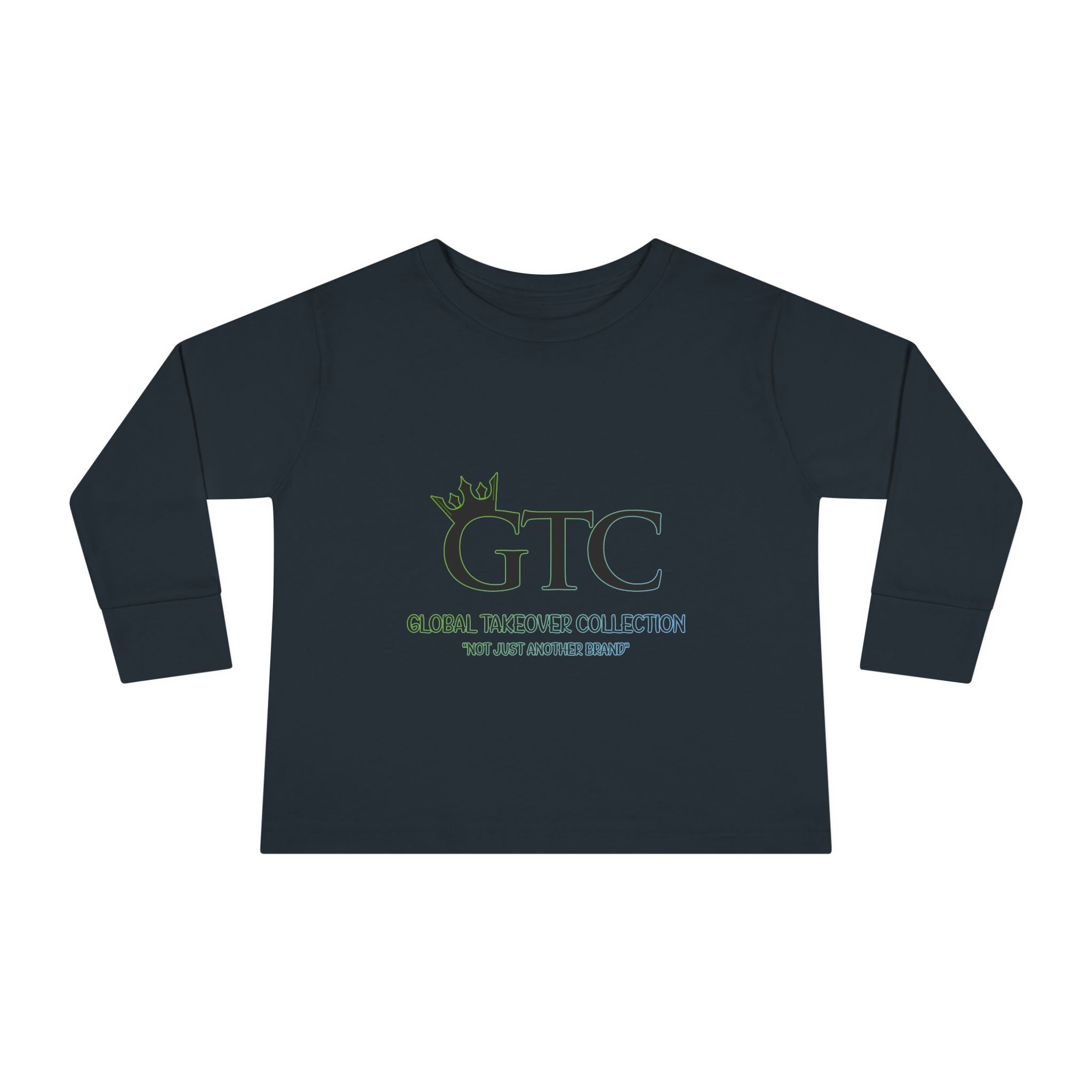 GTC Multi-color Logo Toddler Long Sleeve T-Shirt