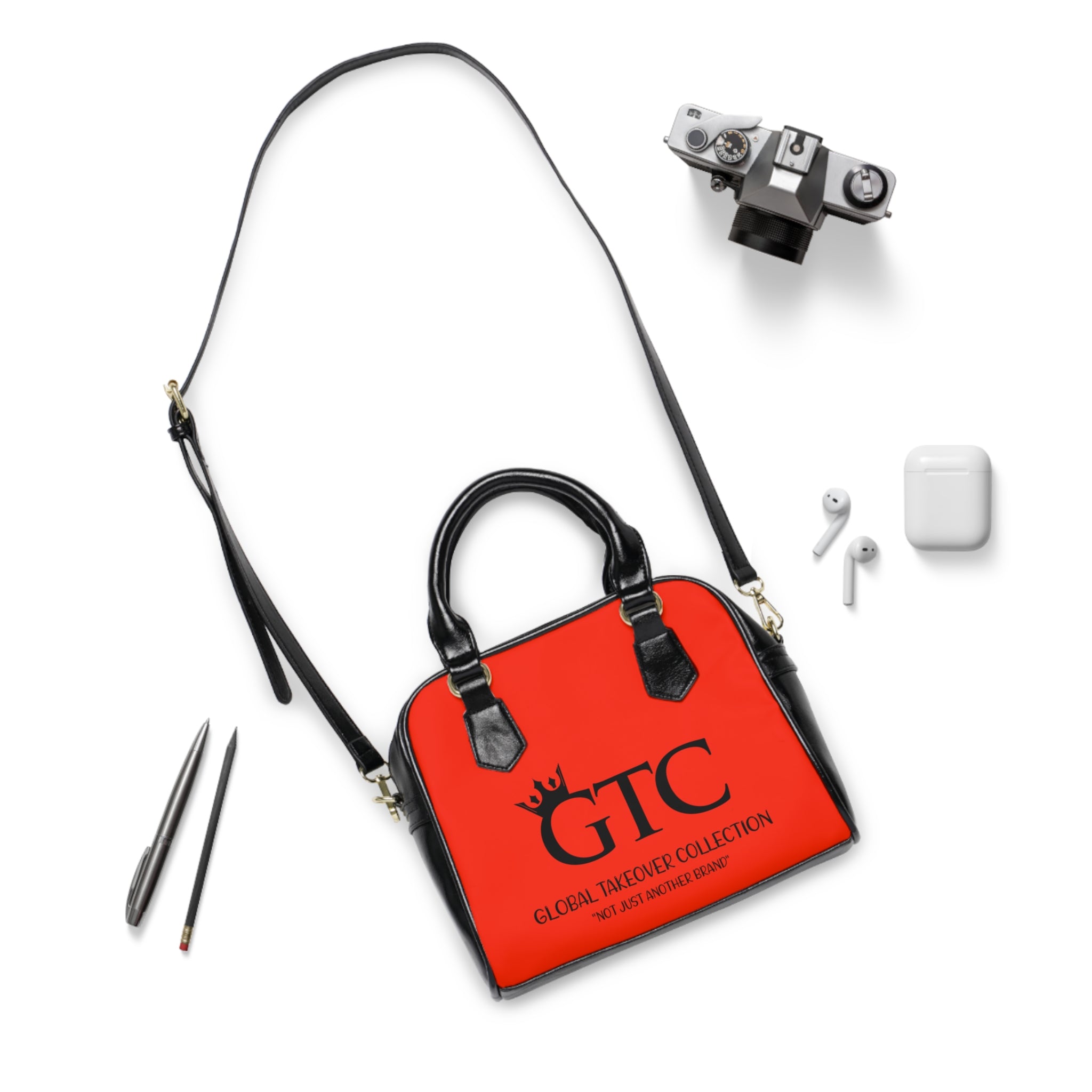 GTC Sports Car Red S1 Shoulder Handbag