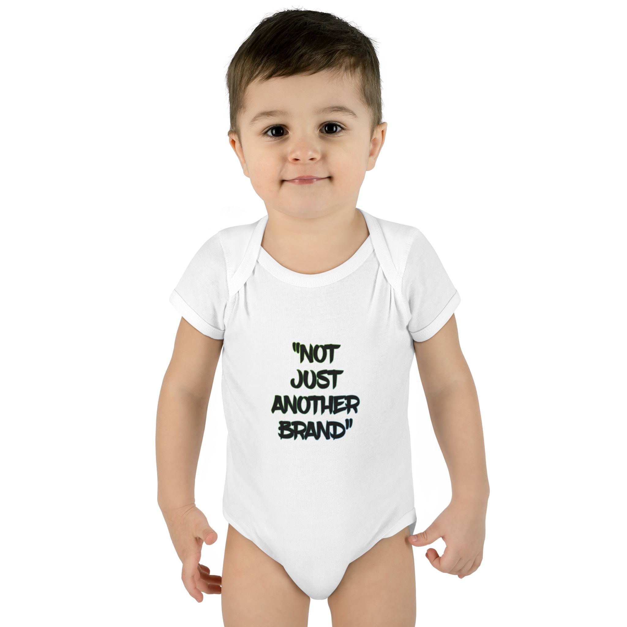 GTC Multi-Color Slogan & Logo Babies Bodysuit
