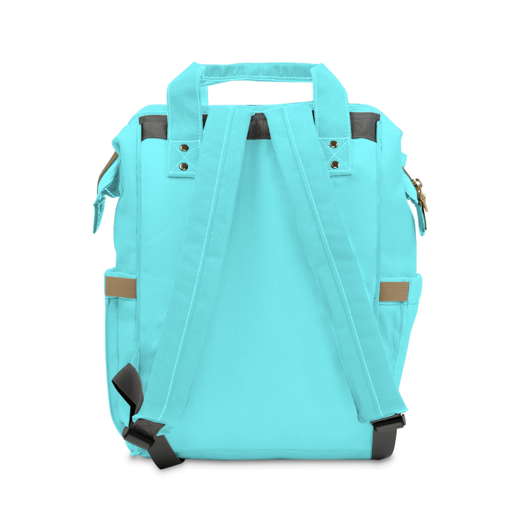 GTC Electric Blue Multifunctional Diaper Backpack