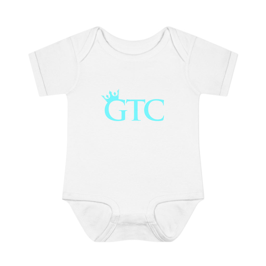 GTC Electric Blue Logo Babies Bodysuit