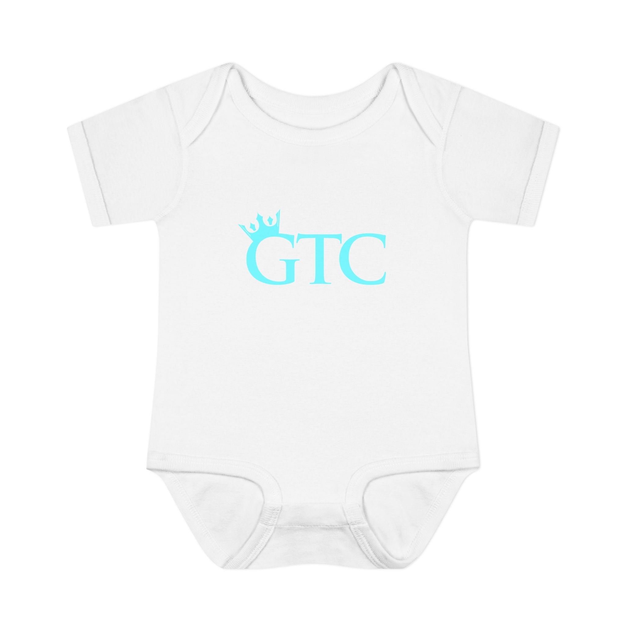 GTC Electric Blue Logo Babies Bodysuit