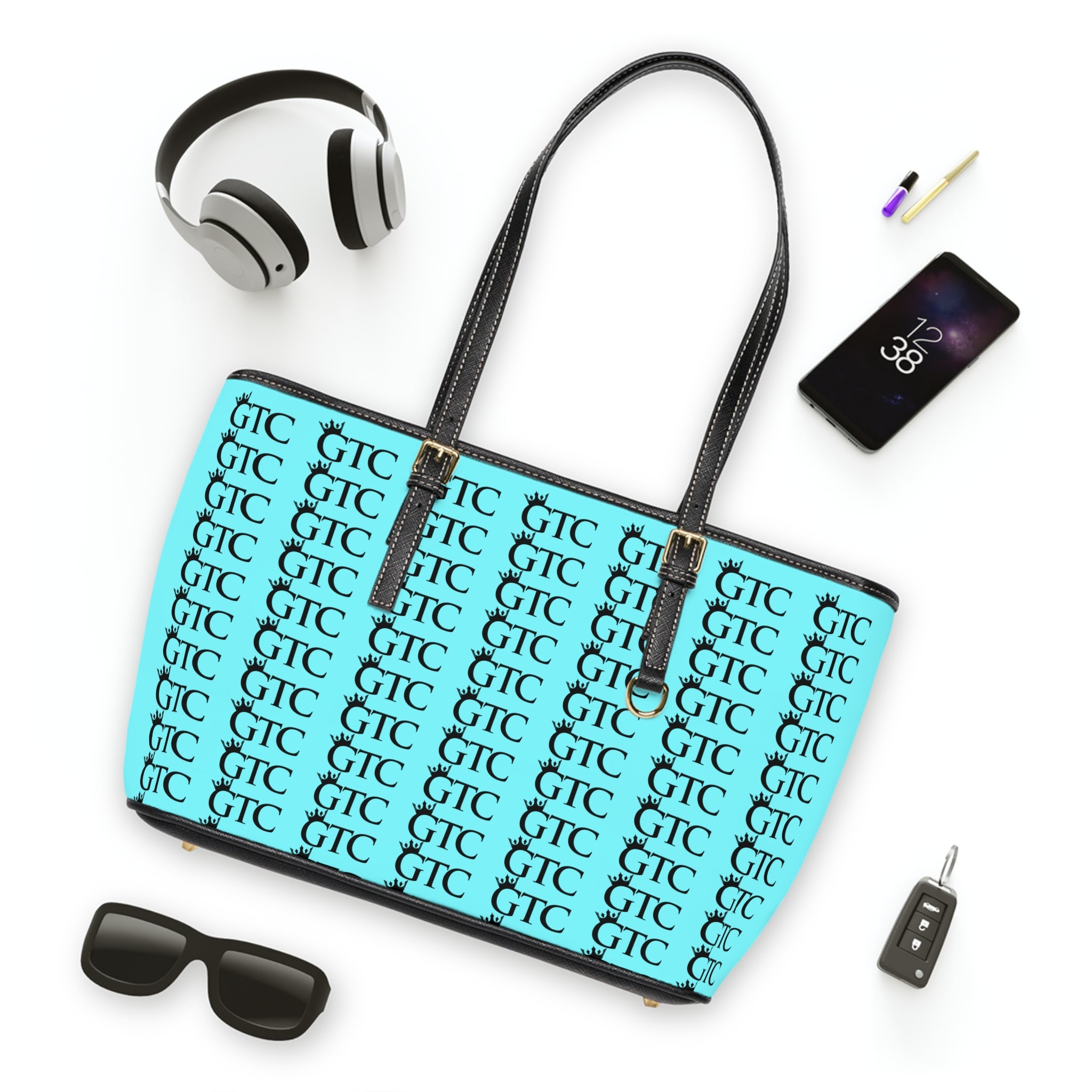 GTC Electric PU Leather Shoulder Bag