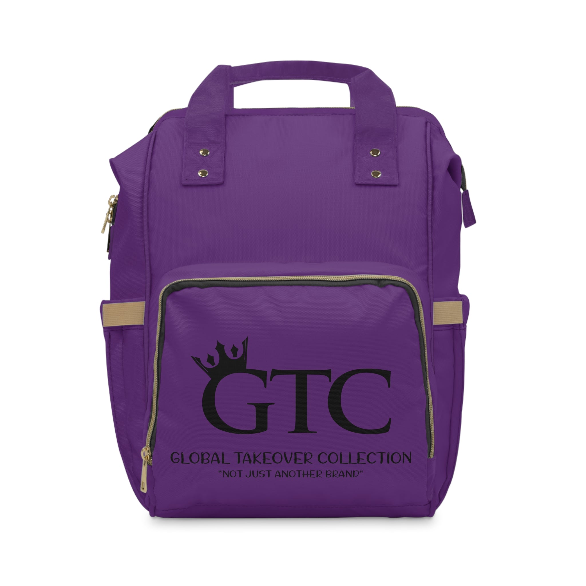 GTC Magic Purple Multifunctional Diaper Backpack