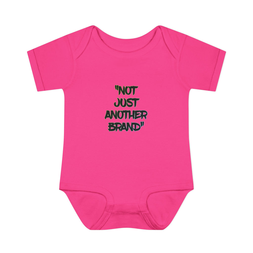 GTC Multi-Color Slogan & Logo Babies Bodysuit