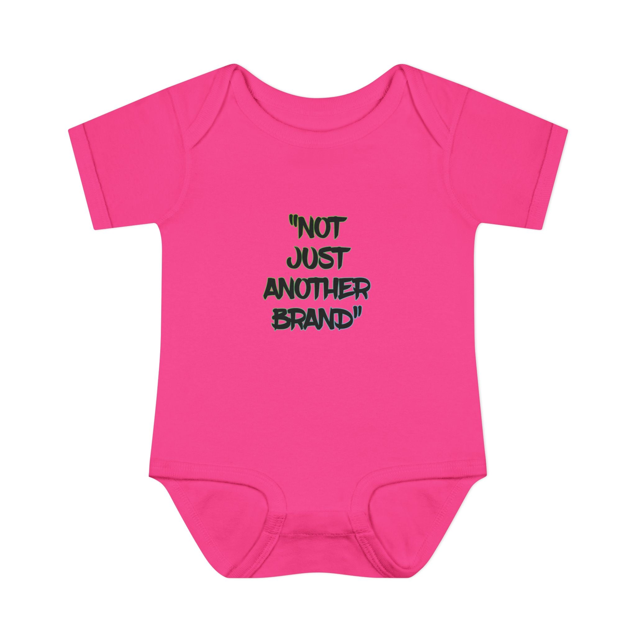 GTC Multi-Color Slogan & Logo Babies Bodysuit