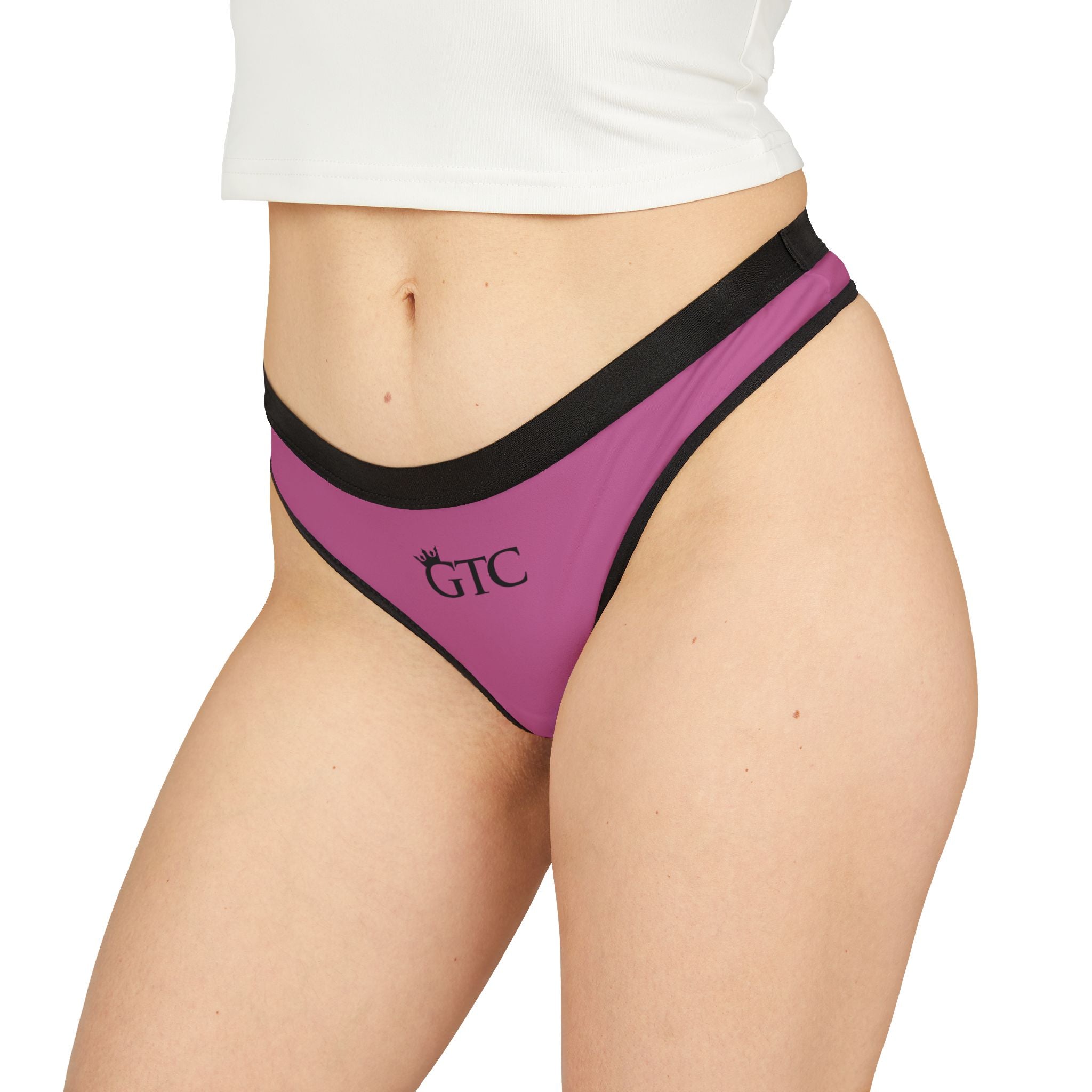 GTC Logo Light Pink Thongs