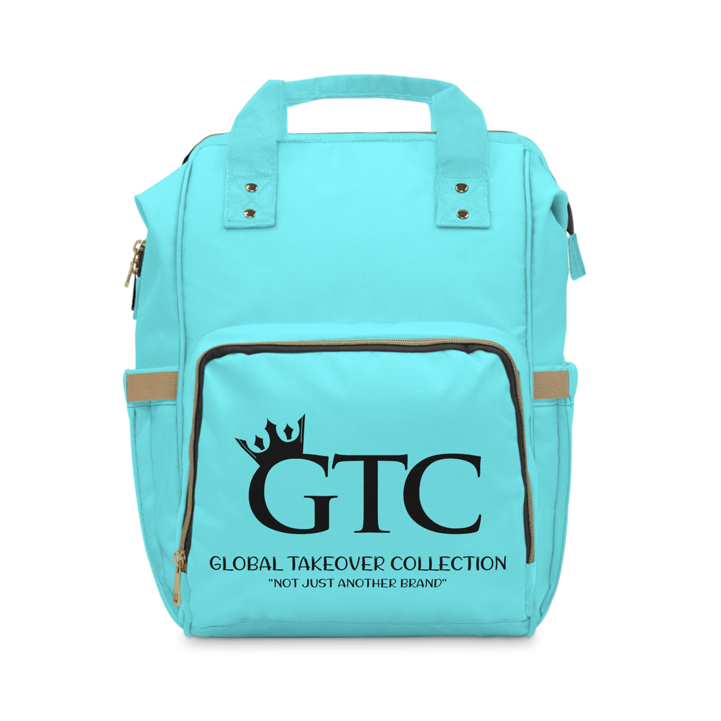 GTC Electric Blue Multifunctional Diaper Backpack