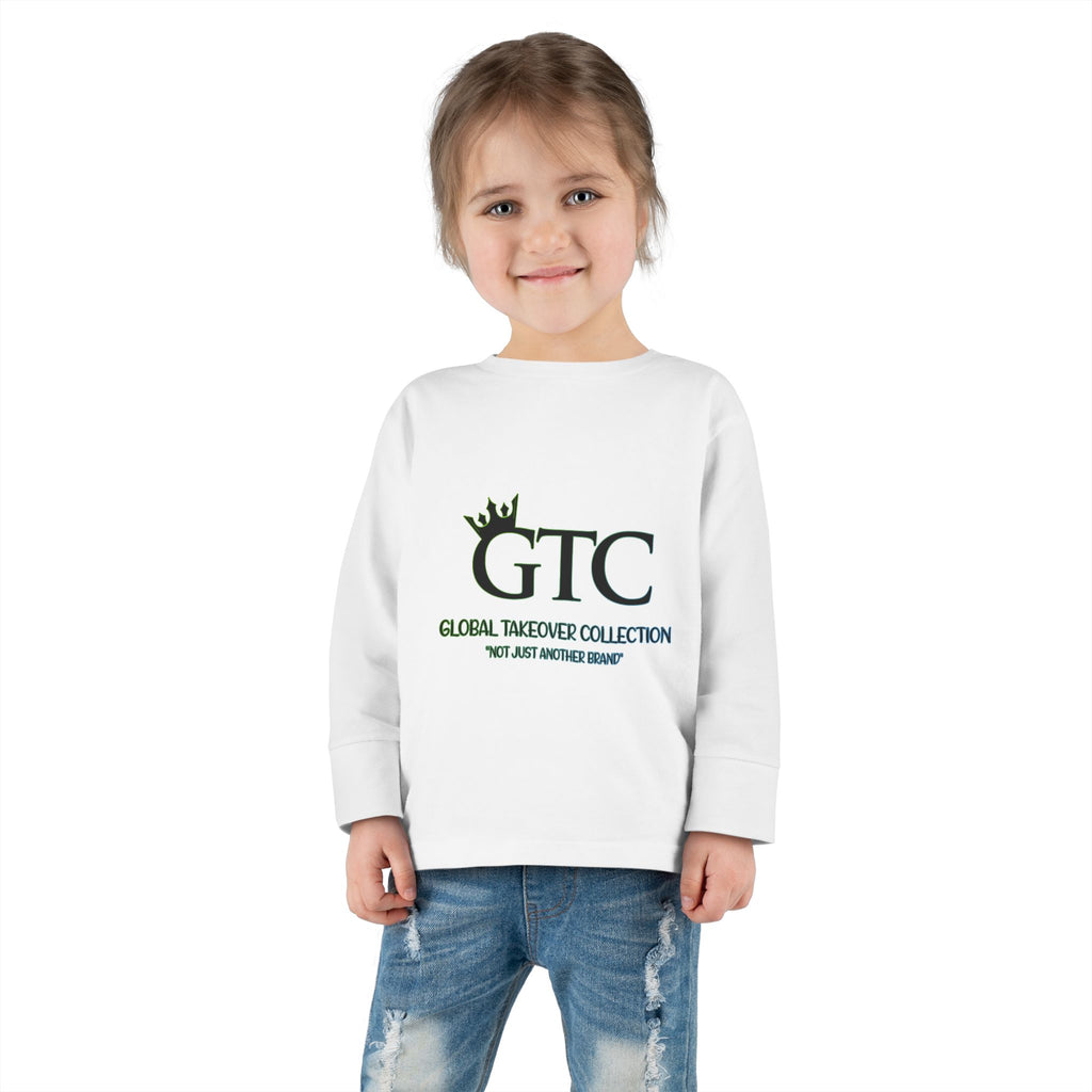 GTC Multi-color Logo Toddler Long Sleeve T-Shirt
