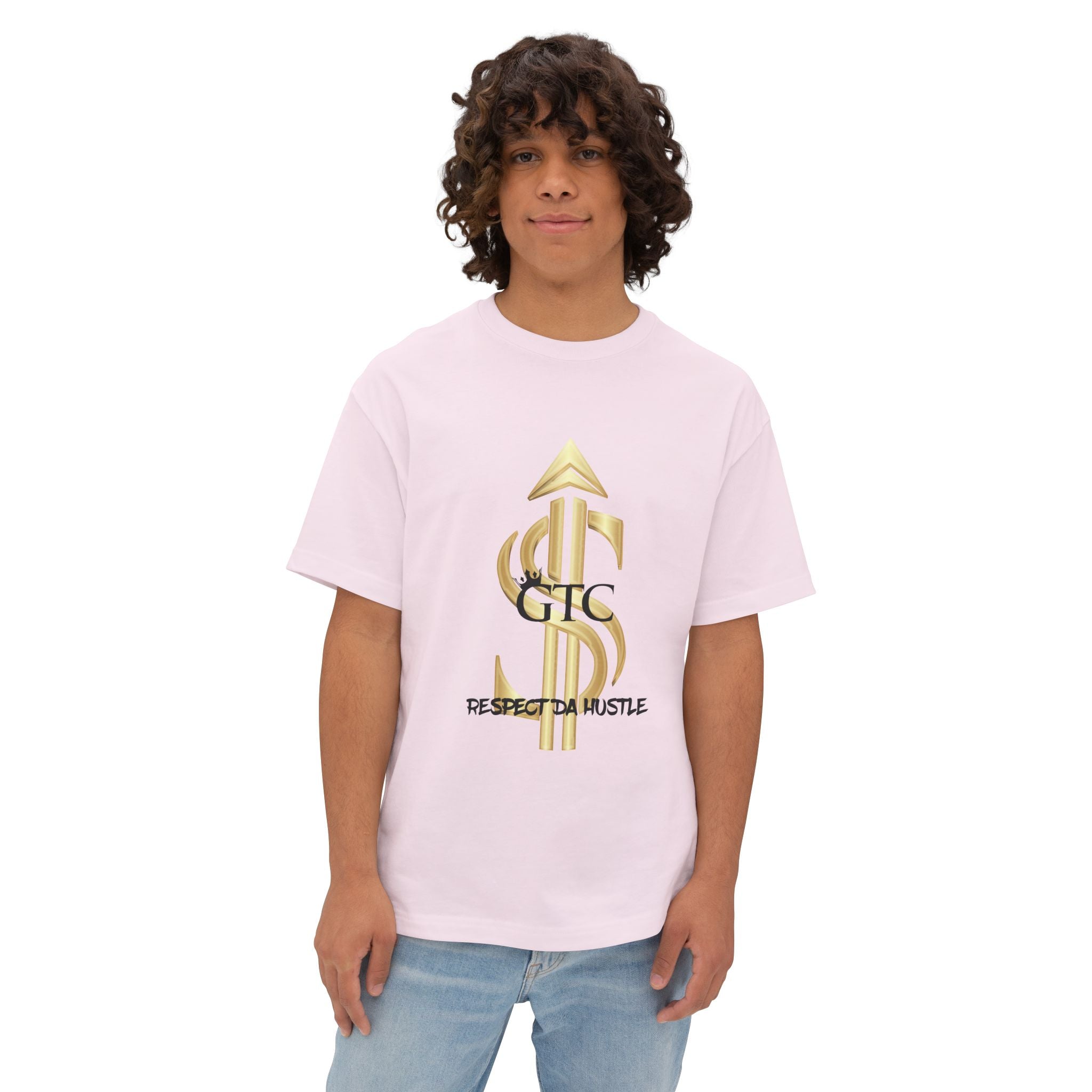 GTC Respect Da Hustle Oversized Boxy T-Shirt