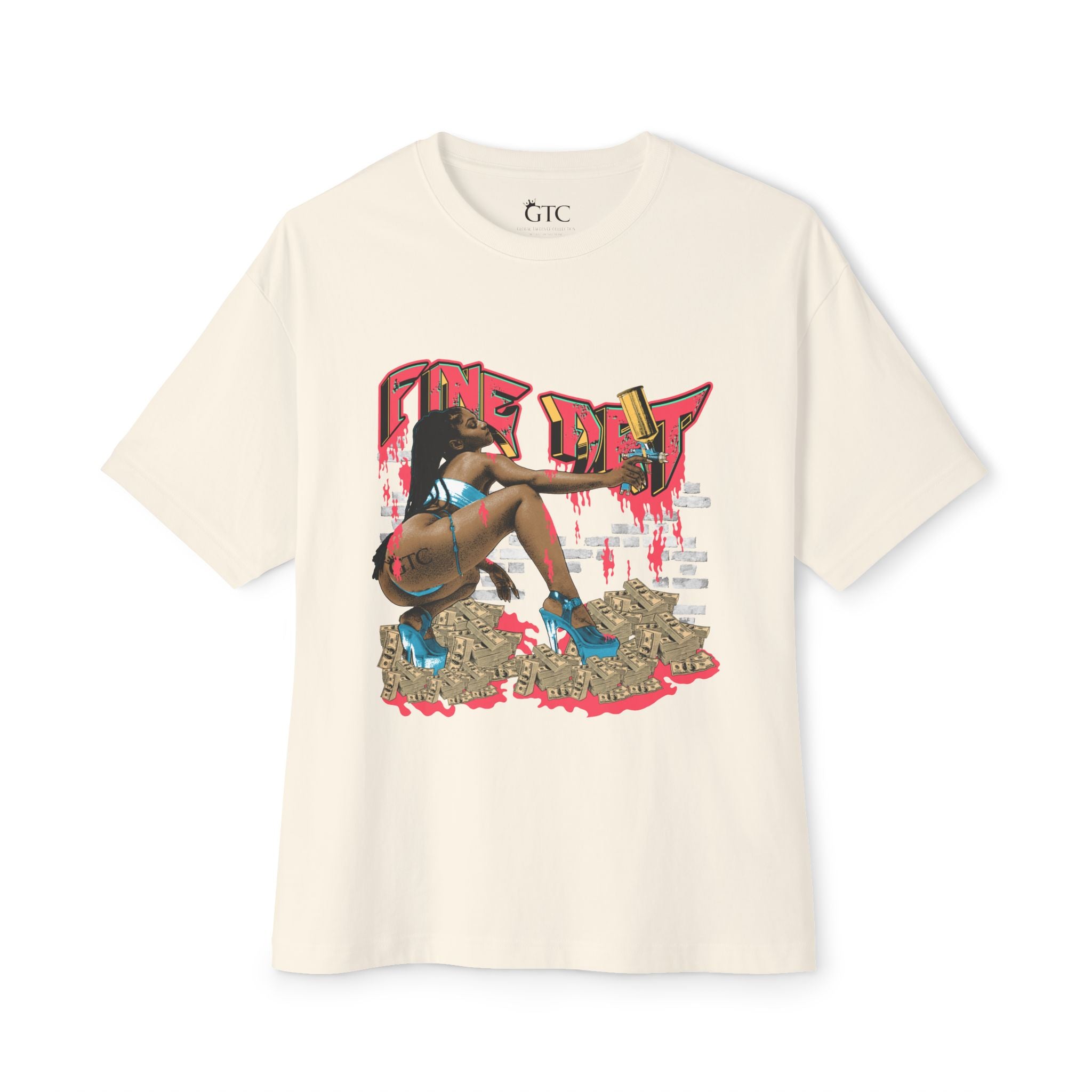GTC Fine Art Oversized Boxy T-Shirt