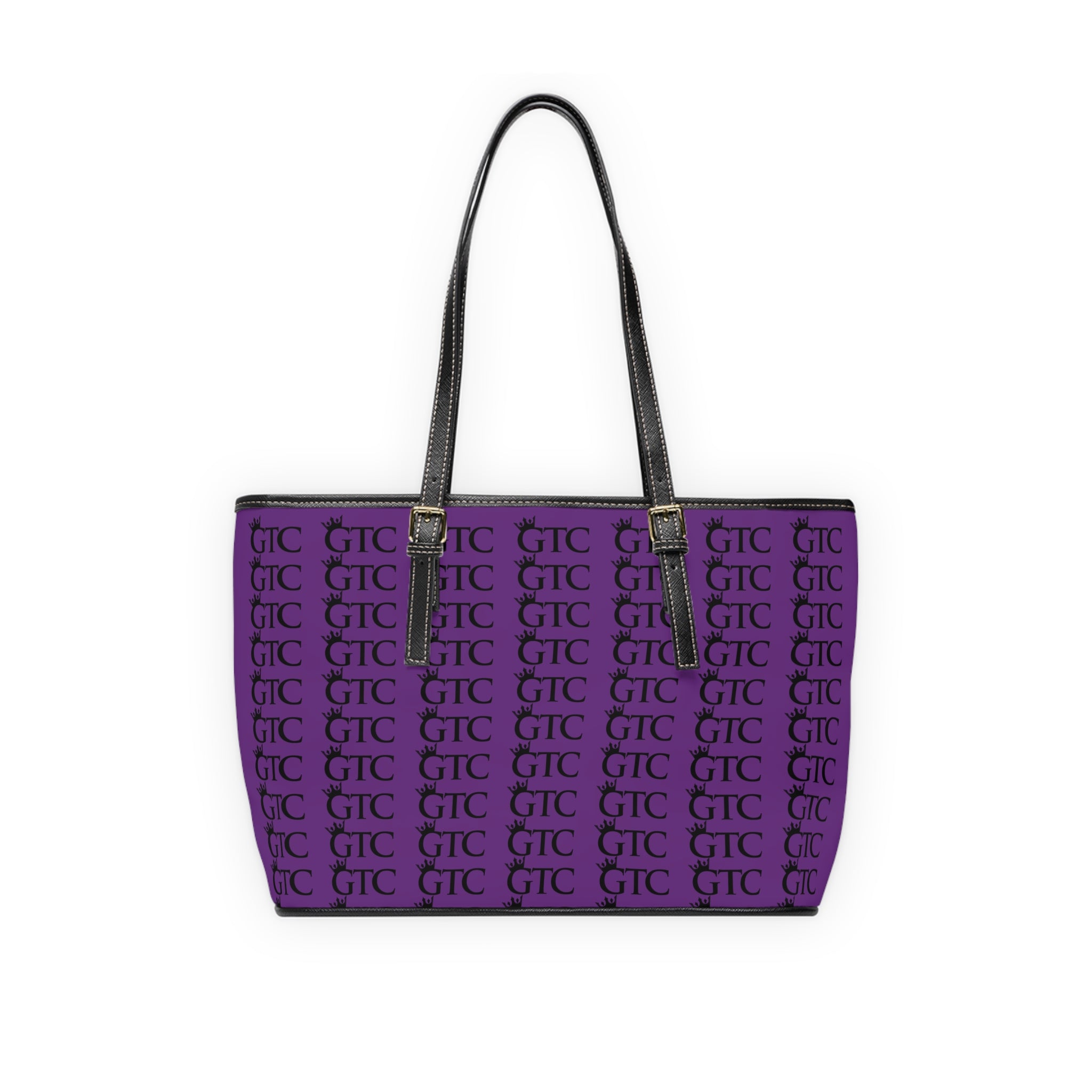 GTC Magic Purple PU Leather Shoulder Bag