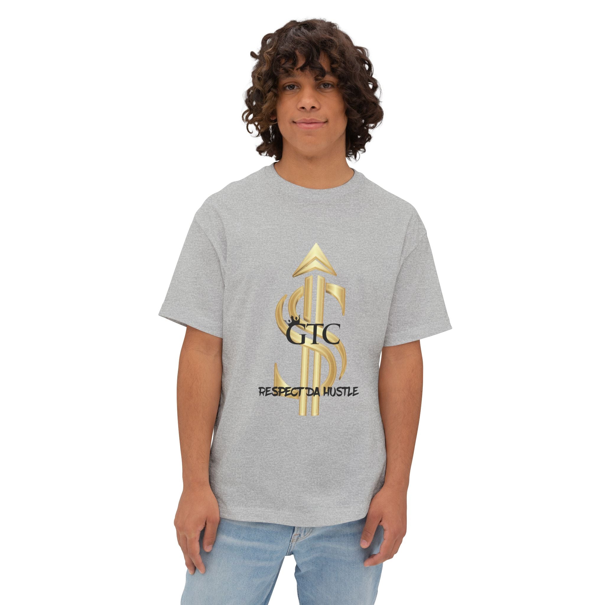 GTC Respect Da Hustle Oversized Boxy T-Shirt