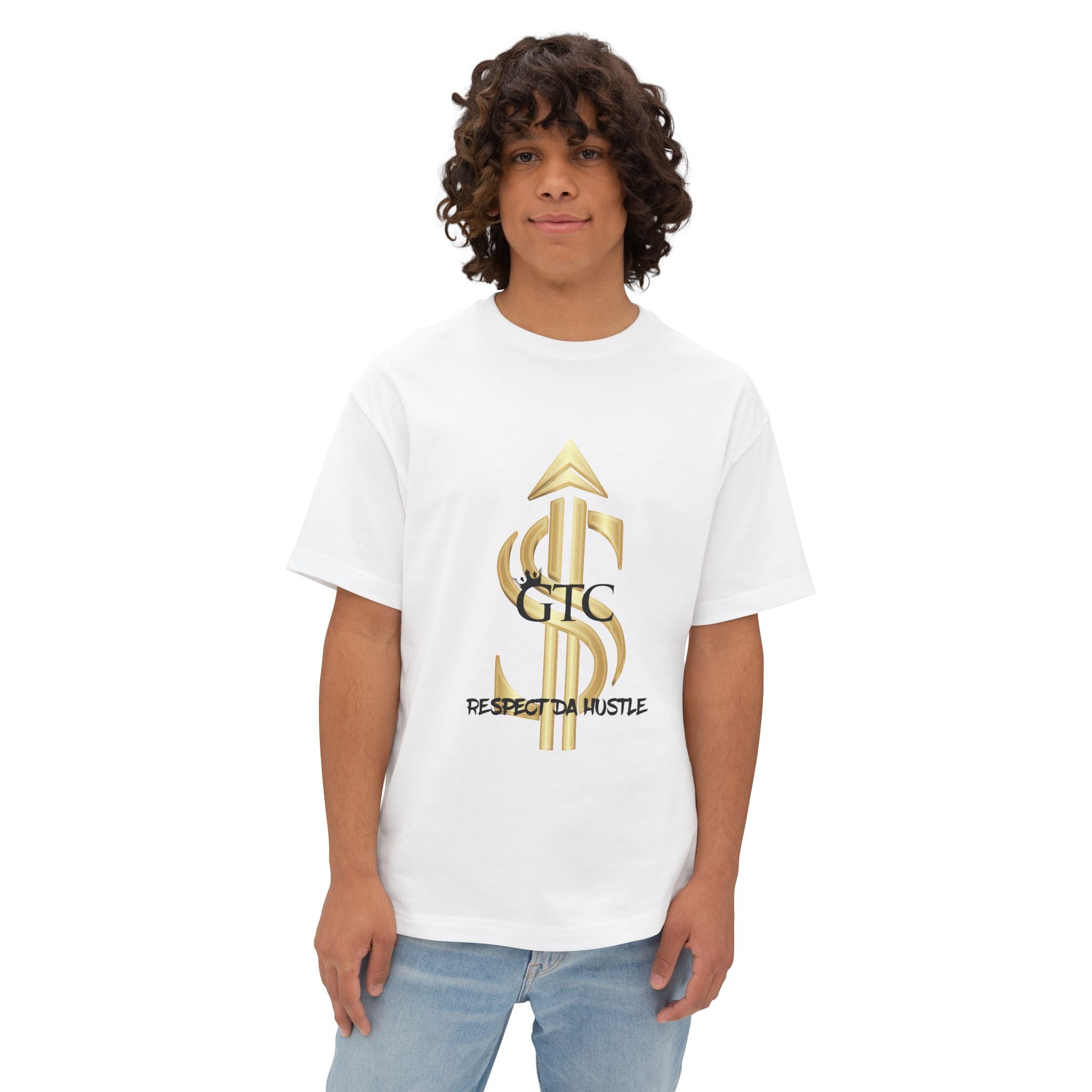 GTC Respect Da Hustle Oversized Boxy T-Shirt