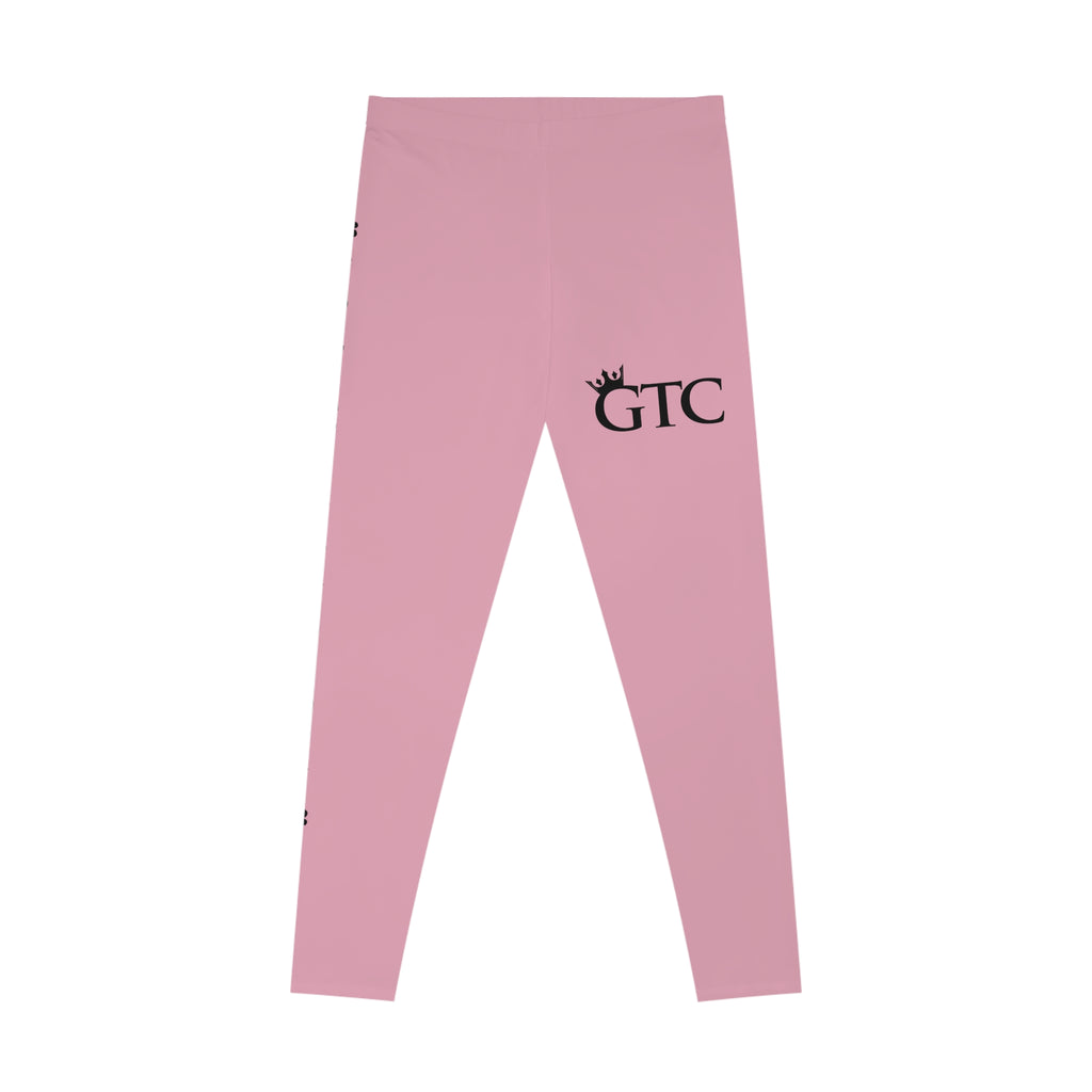 GTC Royal Pink Slogan Leggings