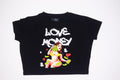GTC Black Love Money Crop T-Shirt - Global Takeover Collection