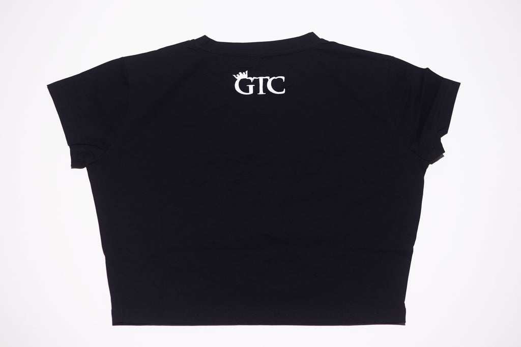 GTC Black Love Money Crop T-Shirt - Global Takeover Collection
