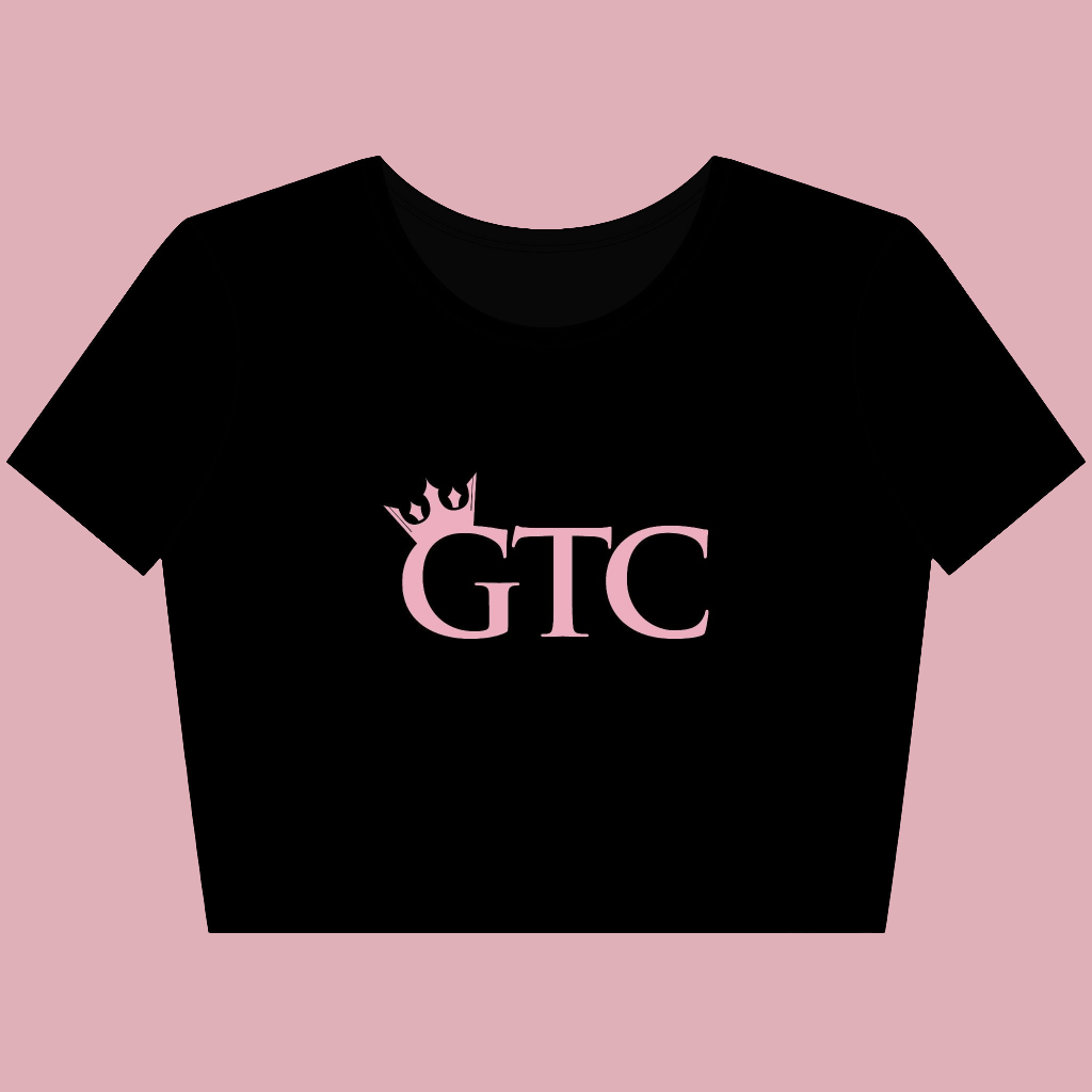 GTC Royal Pink Elite Performance Workout Crop T-Shirt